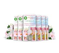 Air Wick Plug in Diffuser Refill, Meadow & Spring Breeze, Pack 6 x 19ml, Long Lasting Fragrance, Lasts up to 600 days, Plug in Air freshener