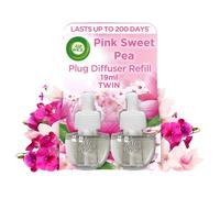 Air Wick Air Freshener Electrical PlugIn Pink Sweet Pea Refill 19 ml x 2