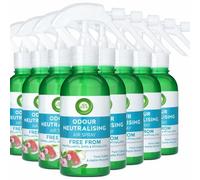 Air Wick Premium Air Freshener Spray, Fresh Cotton & Apple Blossom, 8 Pack | Air freshener spray that neutralises household odours; no wet spray, acts in seconds; fine dry mist for any room, 8 x 237ml
