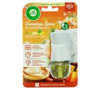 Air Wick Plug-in Diffuser Kit - Pumpkin & Winter Spice - 1 device + 19 ml refill - Up to 100 days