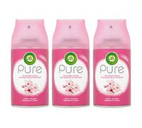 3 x Air Wick Pure Cherry Blossom Air Freshener, Freshmatic Auto Spray, Refills 250 ml