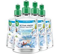 Air Wick Pure Serenity 24/7 Active Fresh Refill 228ml x 4 Pack - Lasts up to 70 days Air Freshener