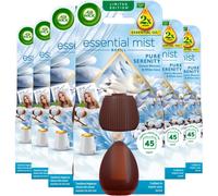 Air Wick Pure Serenity Essential Mist Diffuser Single Refill 20ml x 6