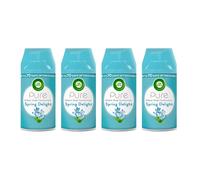 Air Wick Pure Spring Delight Auto Spray Air Freshener Refill 250ML - Pack of 4