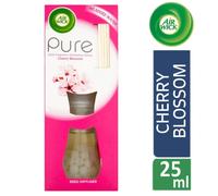 Air Wick Reed Diffuser Air Freshener Pure Cherry Blossom 25ml Up to 28 Days