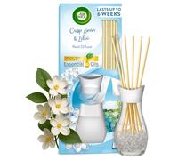 Air Wick Crisp Linen & Lilac Essential Oils Reeds Diffuser 42ml Lasts up to 6 weeks. Air Freshener