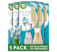 AirWick Air Freshener Reed Diffuser, Spring Delights, Multipack of 5 x 25 ml