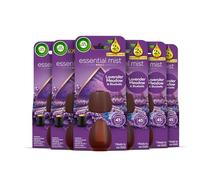 Air Wick Essential Mist Refills, Relaxing Lavender, Pack 6 x 20ml, Natural Essential Oils, Last up to 270 days, Packaging may vary