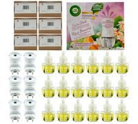 Air Wick Scent Bottle Sommervergnügen Set 6 x 3 Refill Pack + 6 Plug Fragrance