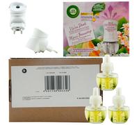 Air Wick Scent Bottle SUMMER PLEASURE Set 1 x 3 Refills + 1 Plug Scent Plug