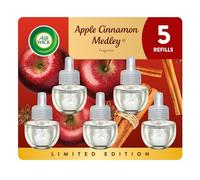 Air Wick Scented Oil 5 Refills, Apple Cinnamon Medley, Each 0.67 fl. oz. by Air Wick