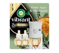 Air Wick Scented Oil Starter Kit 1+3 Advanced - White Sage Mahogany