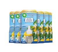 Air Wick |Sicilian Orchard Blossom|Plug in Electrical Air Freshener Refills| 19ml |Pack of 6 |Lasts up to 600 Days