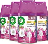 Air Wick |Smooth Satin & Moon Lily |Automatic Air Freshener | Freshmatic Auto Spray Refill | 250ml| Pack of 4