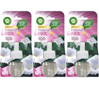 Air Wick |Smooth Satin & Moon Lily |Plug In Electrical Air Freshener Refills| 19ml |Pack of 3 |Lasts up to 300 days