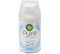 Air Wick Automatic Air Freshener Freshmatic Spray Refills, Fresh Cotton, Pack 4 x 250ml, Natural Essential Oils, Last up to 280 days, Air freshener