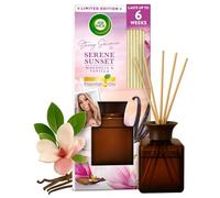 Air Wick Stacey Solomon Serene Sunset Reed Diffuser 80ml, Infused with Natural Essential Oils, Long-lasting Home Fragrance for up to 6 weeks, Eco-friendly, Sustainable, Recyclable, Lasts 6 Weeks.