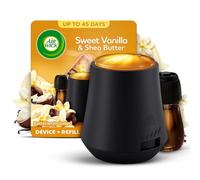 Air Wick Sweet Vanilla & Shea Butter Essential Mist Kit 20ml, Lasting for up to 45 days per refill, Air Freshener