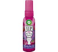 Air Wick V.I.P. Pre-Poop Toilet Spray Up to 100 uses Contains Essential Oils Fruity Pin-up Scent Travel size 1.85 oz Holiday Gifts White Elepha