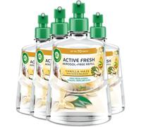 Air Wick Vanilla Haze 24/7 Active Fresh Refill 228ml x 4 pack - Lasts up to 70 days Air Freshener