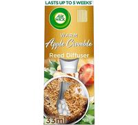 Air Wick |Warm Apple Crumble |Air freshener Reed Diffuser| 33ml | Pack of 5