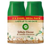 Air Wick White Cocoa & Vanilla Macaron Freshmatic Autospray Twin Refill 2x250ml