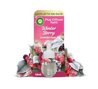 Air Wick, Winter Berry Wonderland, Plug in Electrical Air Freshener Refills, 19ml, Pack of 1, Lasts up to 100 Days