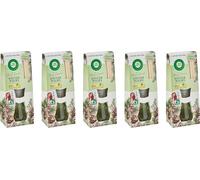 Air Wick, Winter Walks Fresh Pine, Reed Diffuser Air Freshener (Pack Of 5 X 33Ml)