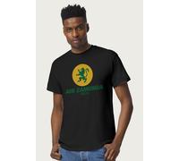 Air Zamunda Green Lion Logo Coming To America T-Shirt Coming To America Black S