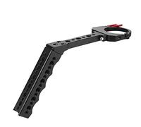 AIR2 Stabilizer Hand Grip, Gimbal Extension Handle with Cold Shoe Mount, Aluminum Alloy Ergonomic Design for Camera Stabilizers, Includes Rubber Pads and Multiple Screw Holes
