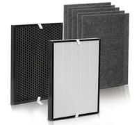 Air220 Air320 Replacement Filter Compatible with Bissell Air Purifier Filter Replacement 2677 2678 2804 for Bissell Air Purifier Air220 2609A, Air320 2768A And Air320max 2847A, 1 Set & 4 Pre-Filter