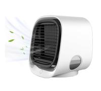 Aira Breeze Air Cooler, Cool Down Instantly With AiraBreeze, Aira Breeze Air Cooler, USB Operated, Instant Cooling with Water Mist, 3 Speed Settings (1, White, 15.6 * 14.2 * 13.5cm)