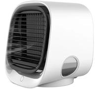Airabreeze Air Conditioner, 2025 New Airabreeze Portable Air Conditioner, with Tank & Led Nightlight, 3 Speed Settings, Cooling in 90 Seconds for Bedroom, Office and Camping (White)