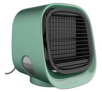 Airabreeze Portable Air Conditioner, Energy Efficient Mini Ac with 300ml Tank & LED Light (Green)