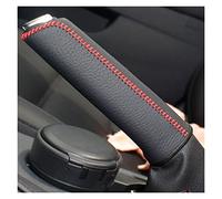 AirAir Car Handbrake Covers Case Fit For Volkswagen VW JETTA MK5 SAGITAR Genuine Leather Auto Handbrake Grips Cover (Color Name : Red Line)