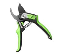 AIRAJ 21cm Bypass Garden Secateurs | Gardening Scissors with Comfort Handle and Safety Lock | Garden Shears with Sk5 Steel Blade | Hand Pruner for Professional Pruning