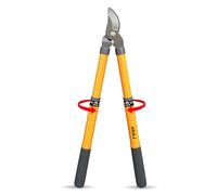 AIRAJ 42-61cm Telescopic Tree Loppers,Garden Loppers for Gardening Heavy Duty,with 3.5cm Cutting Capacity,Bypass Garden Shears Tool,More Power Telescopic Lopper,Chops Branches Ease