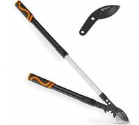 AIRAJ Anvil Tree Loppers Heavy Duty Telescopic 67-100cm,Sk5 Blades,7cm Cut | Replaceable Blades. Suitable for pruning garden trees, shrubs and thick, low-lying or tall branches