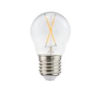 Airam Airam Filament LED-globe light source Clear, non-dimmable, 2-filament e27, 1w