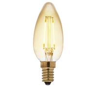 Airam - Filament LED Amber E14 2200K 360lm 4,5W Dimmable - Clear