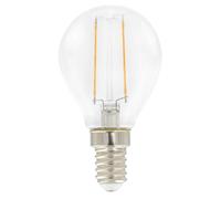 Airam Airam Filament LED-globe light source Clear, non-dimmable e14, 2w