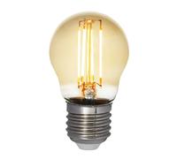 Airam - LED Filament Amber P45 4,5W E27 360lm Dimmable - Clear