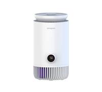 AIRAPEX 2 in 1 Air Purifier and Evaporative Humidifier Combo for Bedroom, H13 True HEPA Filter, Cool Mist-Free Air Humidifier T3-Silver Button