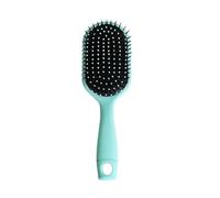 Airbag Massage Fluffy Women's Long Hair Air Cushion Comb High Cranium Styling Beauty Curling Smooth Professional(Clear Blue)