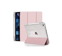([Airbag Soft Case with Pen Slot][Rose Pink], iPad Air 7 2025 (13 inches)) Suitable for iPad 10.2 Protective Case with Pen Slot, 10.9-inch Air 4 5 6 Shockproof Soft TPU Case, 7 8 9 10 11 Pro 12.9-inch