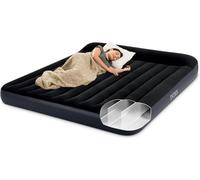AirBed, Intex Durabeam King Pillow Rest Classic Airbed Inflatable Mattress Black