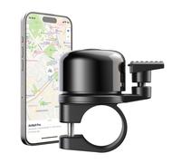 AirBell Pro Bicycle Bell with Integrated Tracker for Apple Find My Network, AirT