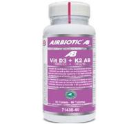 Airbiotic Vitamin D3 + K2 60 Capsules