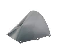 Airblade Light Smoked Double Bubble Moto Screen For Aprilia RSV1000 Tuono 03-05