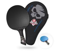 AirBlades The Peace Maker ALC - Professional Ping Pong Paddle - Carbon Fiber Table Tennis Racket Producing Maximum Spin & Control for All Levels - Hard Carry Case & Ergonomic Handle. (Boys)
